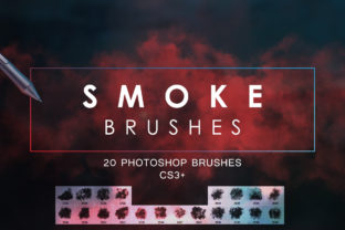 20 Smoke Photoshop Brushes for Dynamic Designs