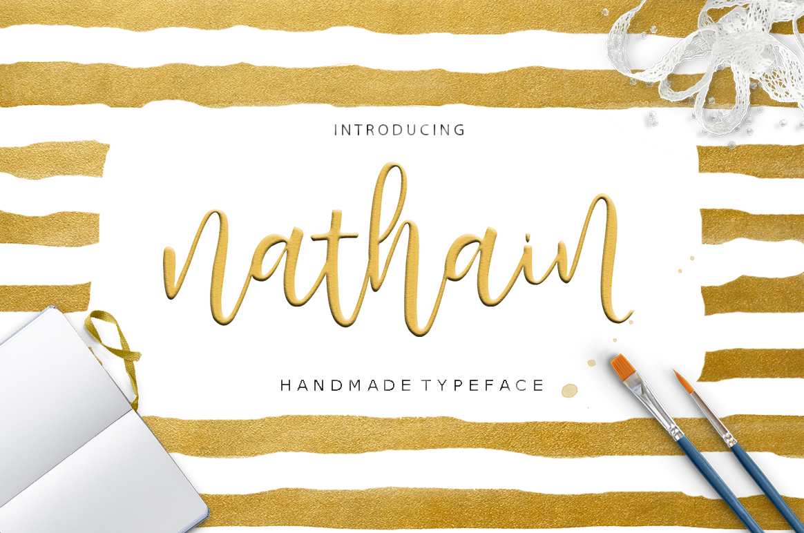 Bringing Hand-Brushed Authenticity to Digital Designs with Nathain