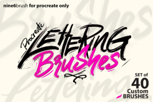 Elevate Typography with Nine6brush Procreate Brushes