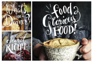 Elevate Your Visual Storytelling with Food Photography Overlays - Set 1
