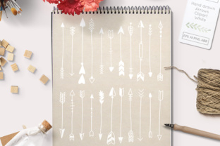 Elevating Design with White Arrow Vector and Photoshop Brushes