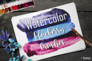 Evaluating the 22 Watercolor Blueberry Brushes for Digital Illustration