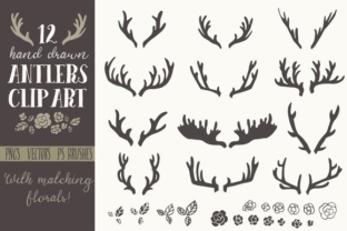 Evaluating the Practical Value of Hand Drawn Antlers Clip Art for Professional Design