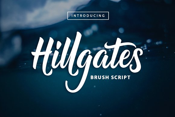 Hillgates: Elevating Modern Design with Authentic Hand-Brushed Typography