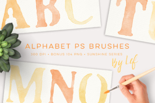 Unlocking Creative Potential: A Deep Dive into Alphabet Photoshop Brushes and Bonus Orange Clipart