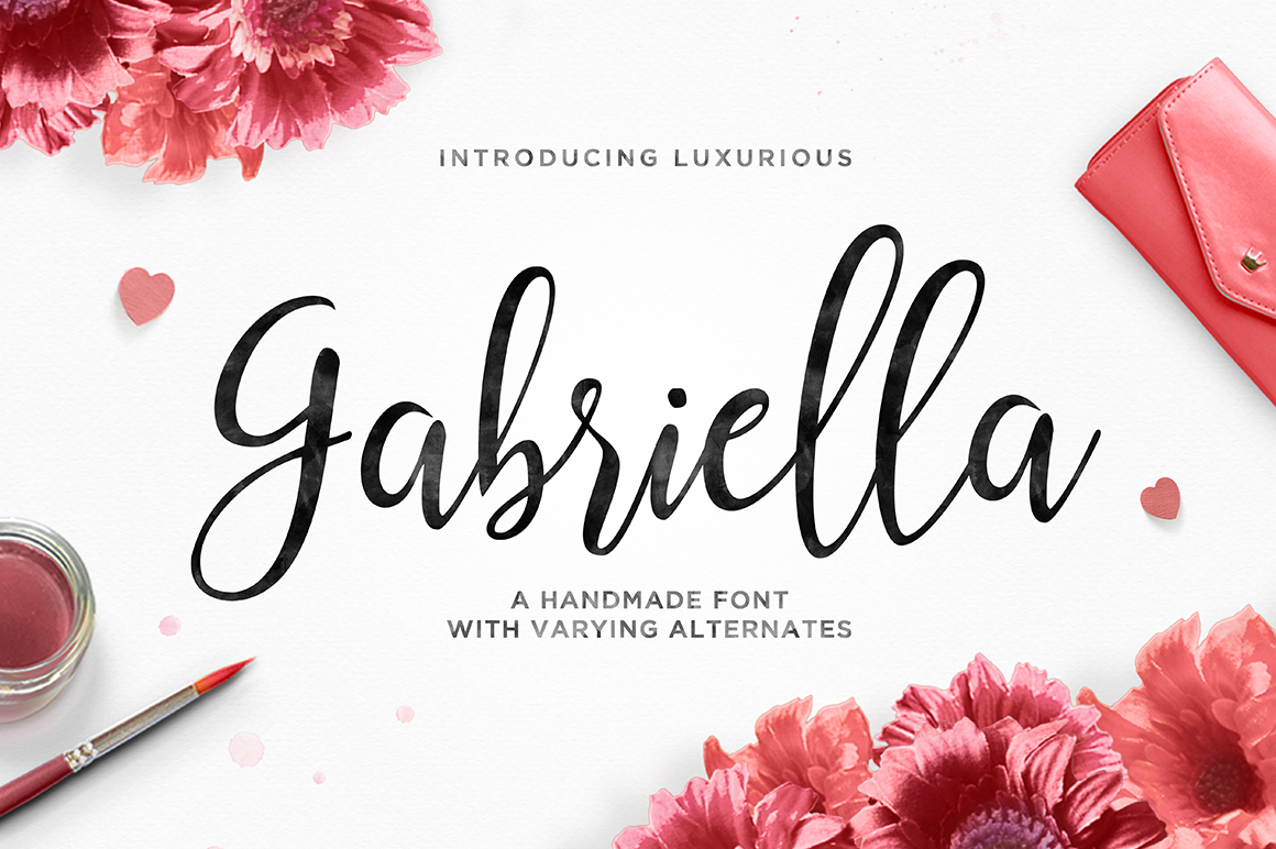 Why Gabriella Is the Hand-Brushed Script Your Designs Have Been Missing